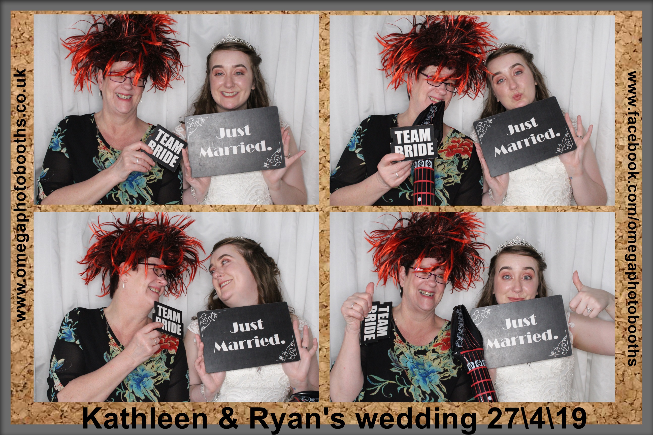 Kathleen & Ryan's Wedding | View more photos from the event at gallery.omegaphotobooths.co.uk/u/Omega-Photobooths/Kathleen-Ryans-Wedding